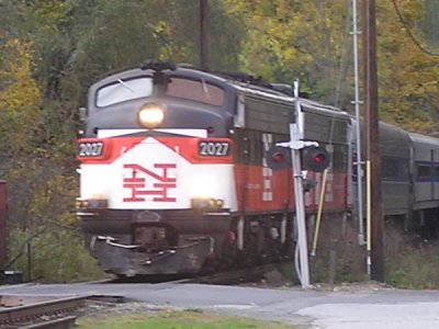 Metro North FL9 2027, West Redding, CT