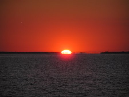 Sunset over Martha's Vineyard