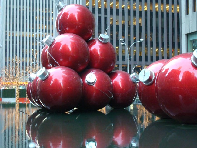 Giant Christmas Balls